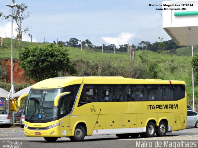 Viação Itapemirim 60661 na cidade de João Monlevade, Minas Gerais, Brasil, por Mairo de Magalhães. Número da foto: #3094487.