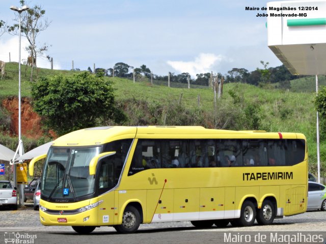 Viação Itapemirim 60661 na cidade de João Monlevade, Minas Gerais, Brasil, por Mairo de Magalhães. ID da foto: 3094487.