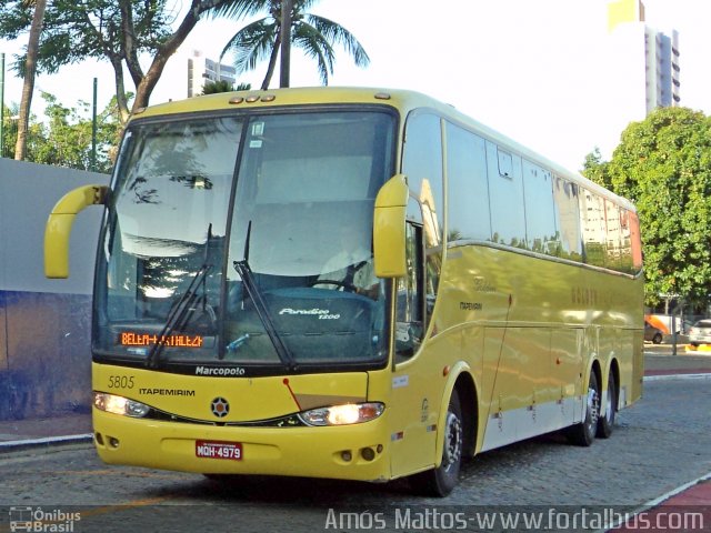 Viação Itapemirim 5805 na cidade de Fortaleza, Ceará, Brasil, por Amós  Mattos. Número da foto: #3096573.