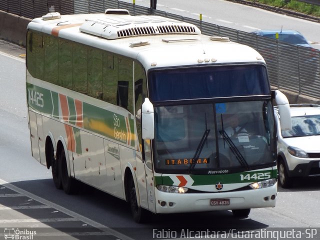 Cia. São Geraldo de Viação 14425 na cidade de Aparecida, São Paulo, Brasil, por Fabio Alcantara. Número da foto: #3097606.