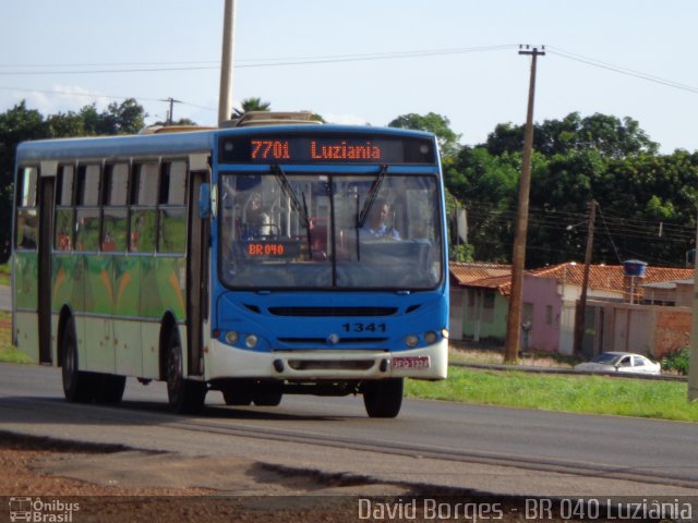 CT Expresso 1341 na cidade de Luziânia, Goiás, Brasil, por David Borges. Número da foto: #3096982.