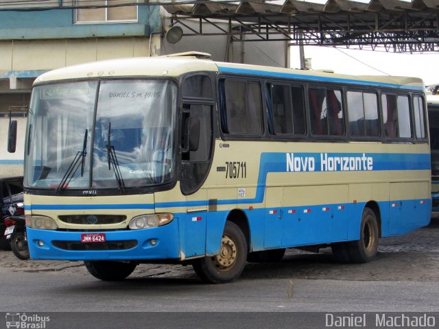 Viação Novo Horizonte 705711 na cidade de Vitória da Conquista, Bahia, Brasil, por Daniel  Machado. Número da foto: #3097452.