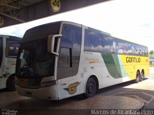 Empresa Gontijo de Transportes 12155 na cidade de Perdões, Minas Gerais, Brasil, por Marcos de Alcantara Pinto. ID da foto: 3097739.