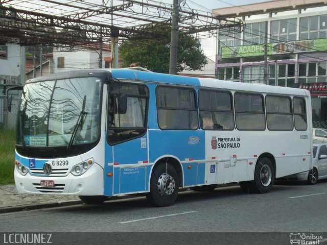 Cooper Líder > A2 Transportes 6 8299 na cidade de São Bernardo do Campo, São Paulo, Brasil, por Luis Nunez. Número da foto: #3098289.