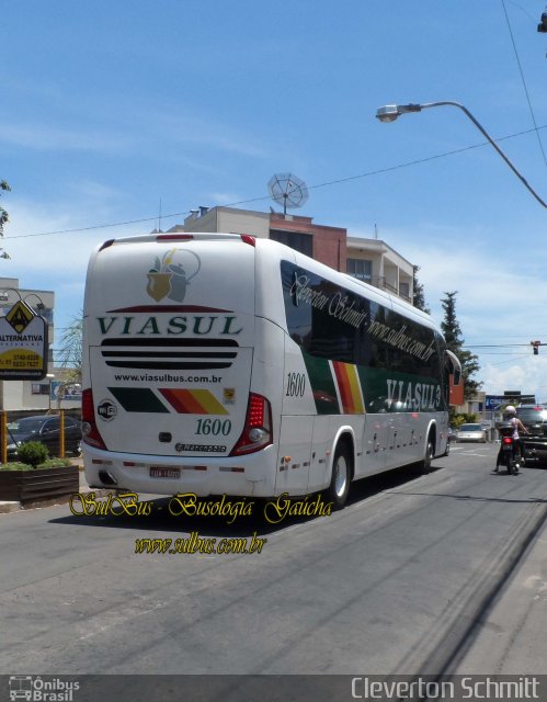 Viasul - Auto Viação Venâncio Aires 1600 na cidade de Lajeado, Rio Grande do Sul, Brasil, por Cleverton Schmitt. Número da foto: #3098471.
