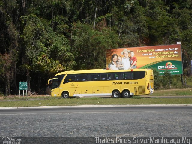 Viação Itapemirim 60507 na cidade de Manhuaçu, Minas Gerais, Brasil, por Thales Pires Silva. ID da foto: 3097881.