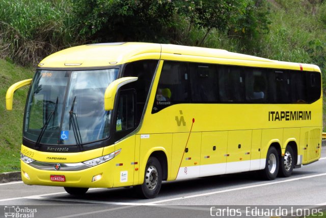 Viação Itapemirim 60693 na cidade de Paracambi, Rio de Janeiro, Brasil, por Carlos Eduardo Lopes. Número da foto: #3027507.