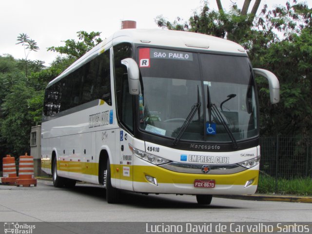 Empresa Cruz 49410 na cidade de São Paulo, São Paulo, Brasil, por Luciano David de Carvalho Santos. Número da foto: #3028603.
