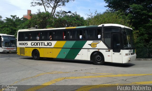 Empresa Gontijo de Transportes 11005 na cidade de São Paulo, São Paulo, Brasil, por Paulo Roberto Venancio da Silva. Número da foto: #3027520.