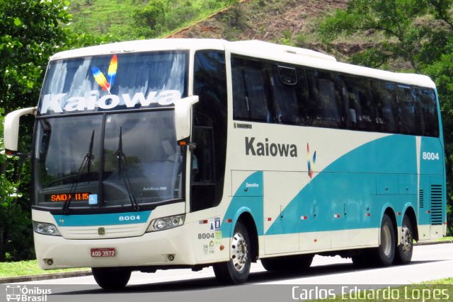 Expresso Kaiowa 8004 na cidade de Paracambi, Rio de Janeiro, Brasil, por Carlos Eduardo Lopes. Número da foto: #3027468.