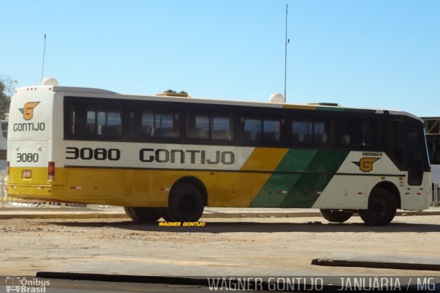 Empresa Gontijo de Transportes 3080 na cidade de Januária, Minas Gerais, Brasil, por Wagner Gontijo Várzea da Palma-mg. ID da foto: 3027943.