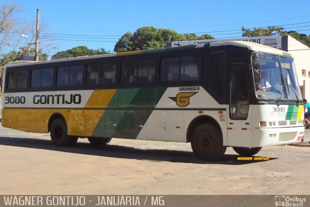 Empresa Gontijo de Transportes 3080 na cidade de Januária, Minas Gerais, Brasil, por Wagner Gontijo Várzea da Palma-mg. ID da foto: 3027945.