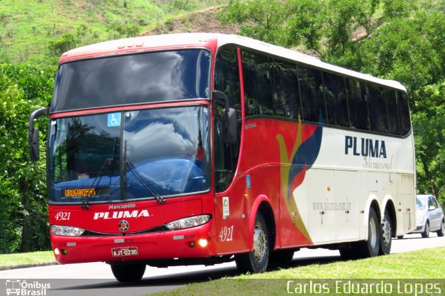 Pluma Conforto e Turismo 4921 na cidade de Paracambi, Rio de Janeiro, Brasil, por Carlos Eduardo Lopes. ID da foto: 3027496.