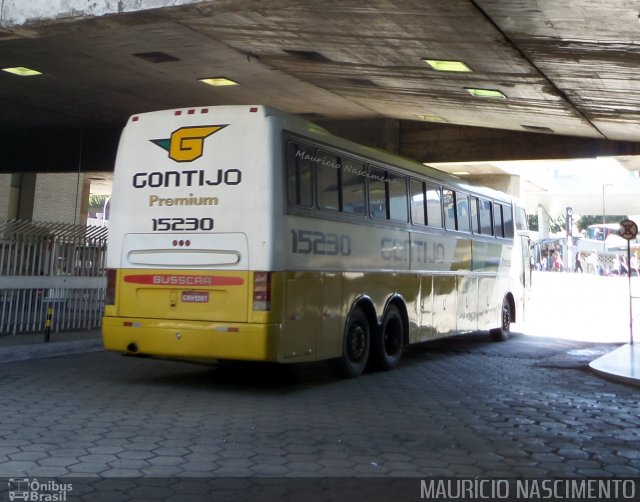 Empresa Gontijo de Transportes 15230 na cidade de Belo Horizonte, Minas Gerais, Brasil, por Maurício Nascimento. Número da foto: #3028802.