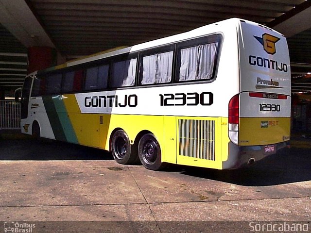 Empresa Gontijo de Transportes 12330 na cidade de Cuiabá, Mato Grosso, Brasil, por Elias  Junior. ID da foto: 3100244.