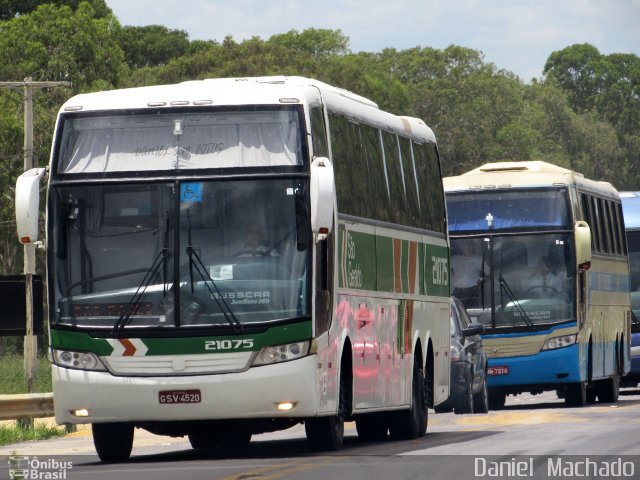 Cia. São Geraldo de Viação 21075 na cidade de Vitória da Conquista, Bahia, Brasil, por Daniel  Machado. Número da foto: #3099453.