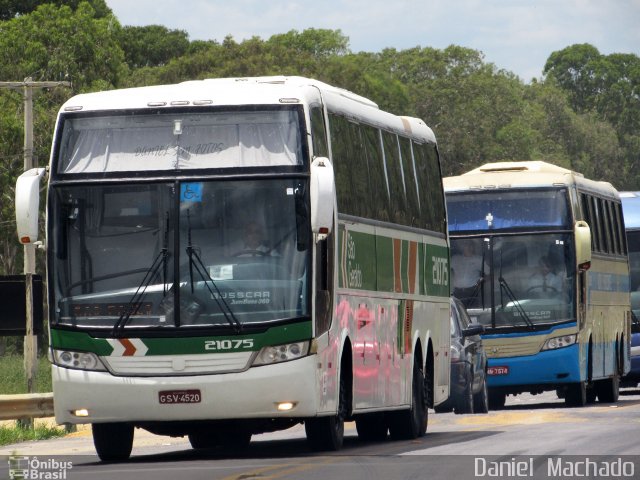 Cia. São Geraldo de Viação 21075 na cidade de Vitória da Conquista, Bahia, Brasil, por Daniel  Machado. ID da foto: 3099453.