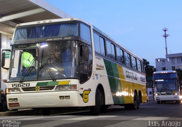 Empresa Gontijo de Transportes 15620 na cidade de Belo Horizonte, Minas Gerais, Brasil, por Luís Carlos Santinne Araújo. ID da foto: 3100584.