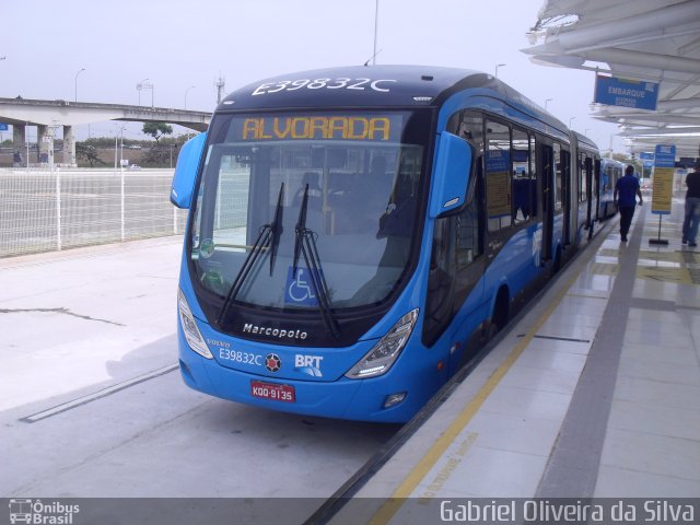 Transportes Santa Maria E39832C na cidade de Rio de Janeiro, Rio de Janeiro, Brasil, por Gabriel Oliveira da Silva. Número da foto: #3100793.