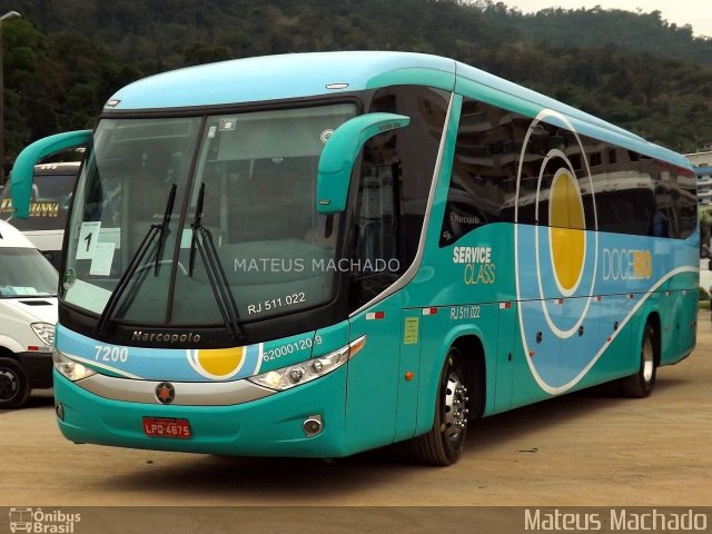 Doce Rio Fretamento e Turismo 7200 na cidade de Angra dos Reis, Rio de Janeiro, Brasil, por Mateus Machado. Número da foto: #3100467.