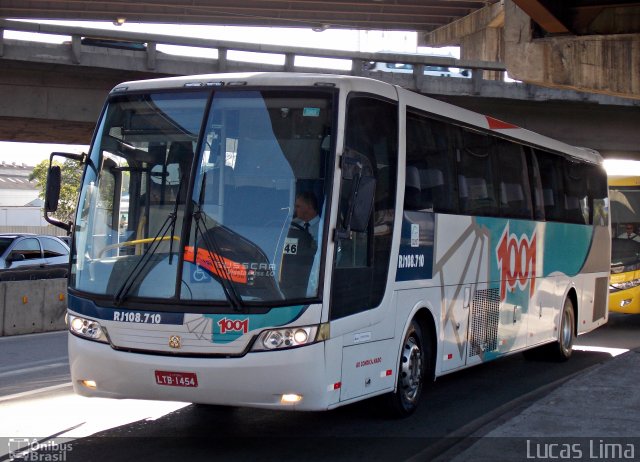 Auto Viação 1001 RJ 108.710 na cidade de Rio de Janeiro, Rio de Janeiro, Brasil, por Lucas Lima. Número da foto: #3100290.