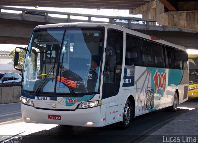 Auto Viação 1001 RJ 108.710 na cidade de Rio de Janeiro, Rio de Janeiro, Brasil, por Lucas Lima. ID da foto: 3100290.