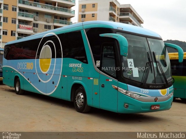 Doce Rio Fretamento e Turismo 7300 na cidade de Angra dos Reis, Rio de Janeiro, Brasil, por Mateus Machado. Número da foto: #3100463.