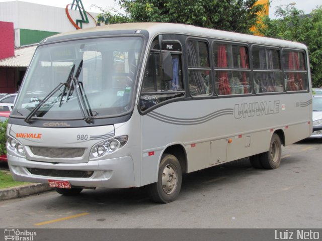 Univale Transportes 980 na cidade de Ouro Preto, Minas Gerais, Brasil, por José Luiz Soares Neto. Número da foto: #3100764.