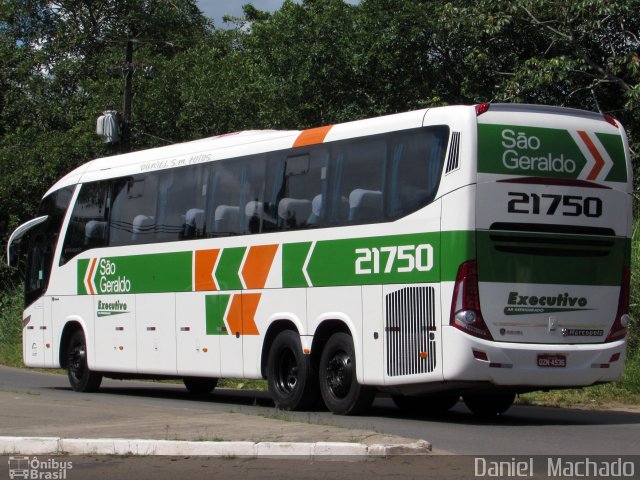 Cia. São Geraldo de Viação 21750 na cidade de Ilhéus, Bahia, Brasil, por Daniel  Machado. Número da foto: #3099622.