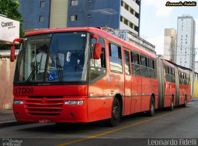 Transporte Coletivo Glória 17D09 na cidade de Curitiba, Paraná, Brasil, por Leonardo Fidelli. Número da foto: #3100965.