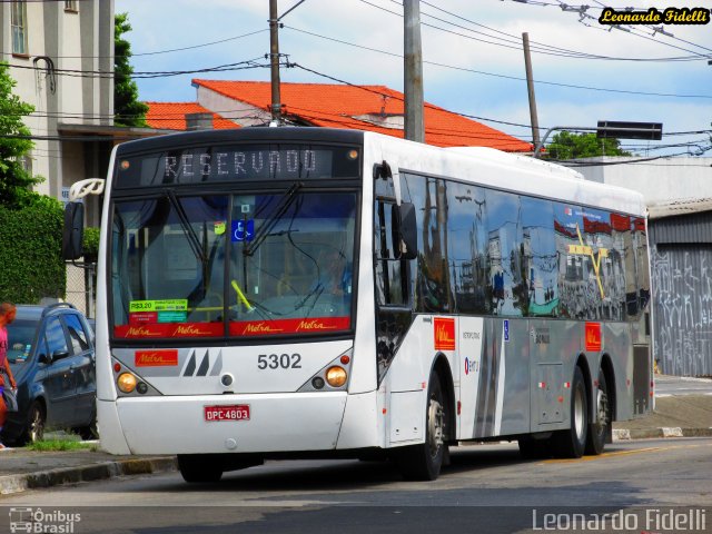Metra - Sistema Metropolitano de Transporte 5302 na cidade de São Paulo, São Paulo, Brasil, por Leonardo Fidelli. Número da foto: #3102124.
