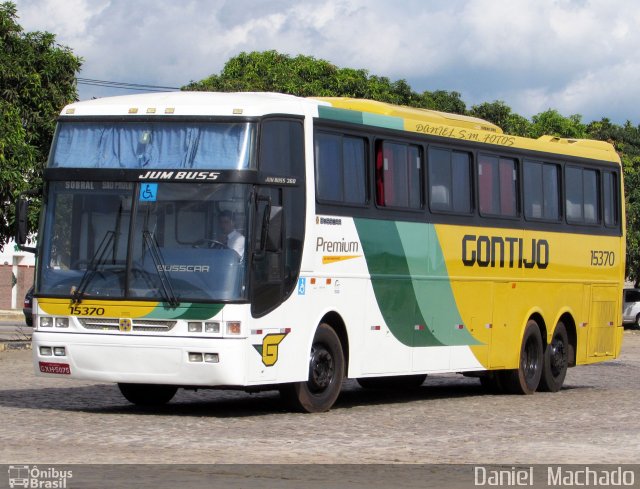 Empresa Gontijo de Transportes 15370 na cidade de Vitória da Conquista, Bahia, Brasil, por Daniel  Machado. Número da foto: #3102554.