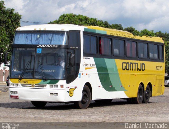 Empresa Gontijo de Transportes 15370 na cidade de Vitória da Conquista, Bahia, Brasil, por Daniel  Machado. ID da foto: 3102554.