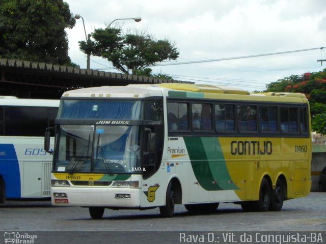 Empresa Gontijo de Transportes 11460 na cidade de Vitória da Conquista, Bahia, Brasil, por Rava Ogawa. Número da foto: #3102766.