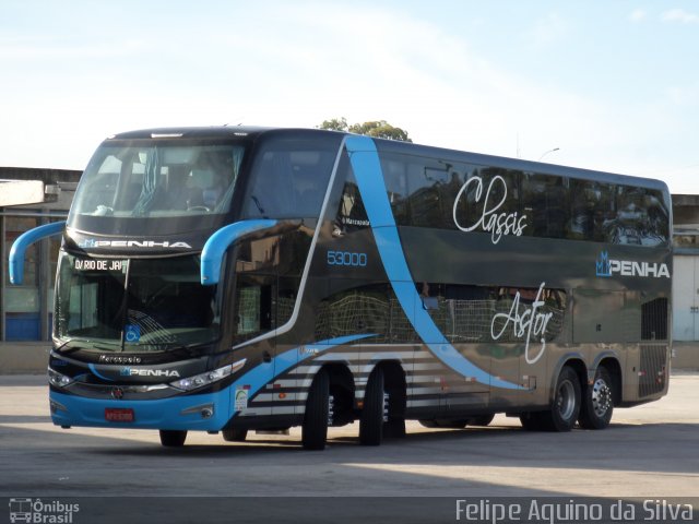 Empresa de Ônibus Nossa Senhora da Penha 53000 na cidade de Curitiba, Paraná, Brasil, por Felipe Aquino da Silva. ID da foto: 3101888.