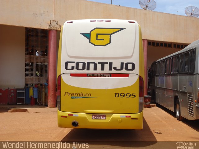 Empresa Gontijo de Transportes 11995 na cidade de Picos, Piauí, Brasil, por Wendel Hermenegildo Alves. ID da foto: 3101617.