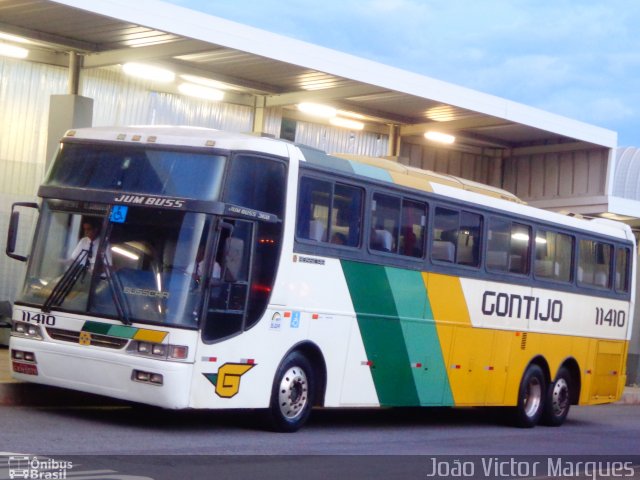 Empresa Gontijo de Transportes 11410 na cidade de Belo Horizonte, Minas Gerais, Brasil, por João Victor Marques. ID da foto: 3103136.