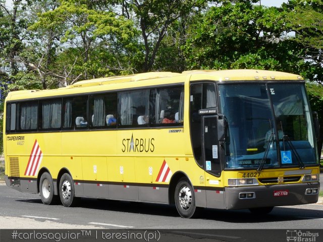 Viação Itapemirim 44027 na cidade de Teresina, Piauí, Brasil, por Carlos Aguiar ®. ID da foto: 3103668.