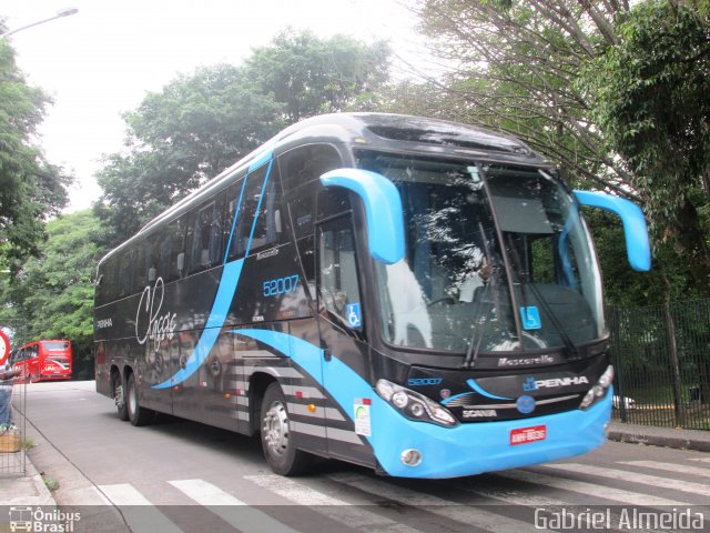 Empresa de Ônibus Nossa Senhora da Penha 52007 na cidade de São Paulo, São Paulo, Brasil, por Gabriel Almeida. Número da foto: #3031918.