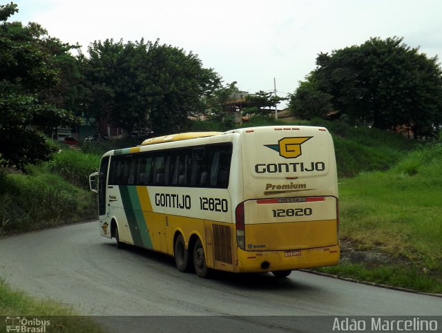 Empresa Gontijo de Transportes 12820 na cidade de Belo Horizonte, Minas Gerais, Brasil, por Adão Raimundo Marcelino. Número da foto: #3031276.
