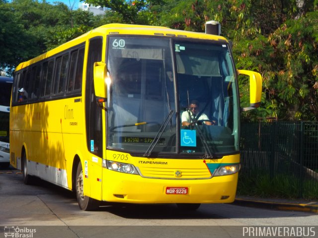 Viação Itapemirim 9705 na cidade de São Paulo, São Paulo, Brasil, por Alexandre Rodrigo. Número da foto: #3029468.