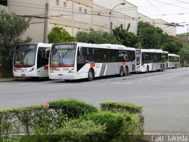 Metra - Sistema Metropolitano de Transporte 5306 na cidade de São Bernardo do Campo, São Paulo, Brasil, por Caio  Takeda. Número da foto: #3031938.