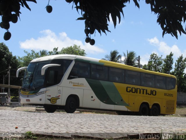 Empresa Gontijo de Transportes 18285 na cidade de Natal, Rio Grande do Norte, Brasil, por Nícolas Vitorino Lopes. Número da foto: #3031491.