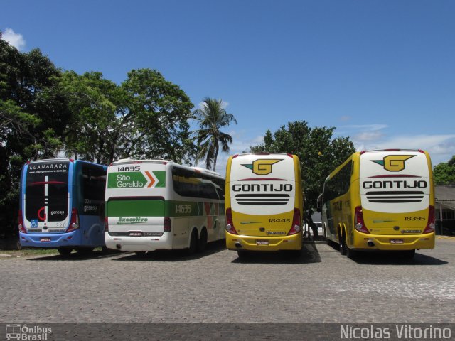 Empresa Gontijo de Transportes 18445 na cidade de Natal, Rio Grande do Norte, Brasil, por Nícolas Vitorino Lopes. Número da foto: #3031487.