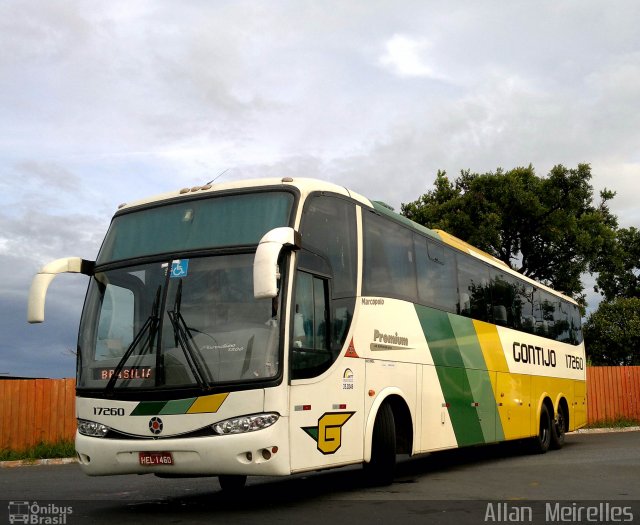Empresa Gontijo de Transportes 17260 na cidade de Brasília, Distrito Federal, Brasil, por Allan  Meirelles. Número da foto: #3031733.