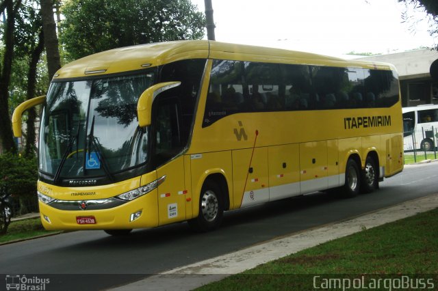 Viação Itapemirim 60821 na cidade de Curitiba, Paraná, Brasil, por Alessandro Fracaro Chibior. Número da foto: #3030916.