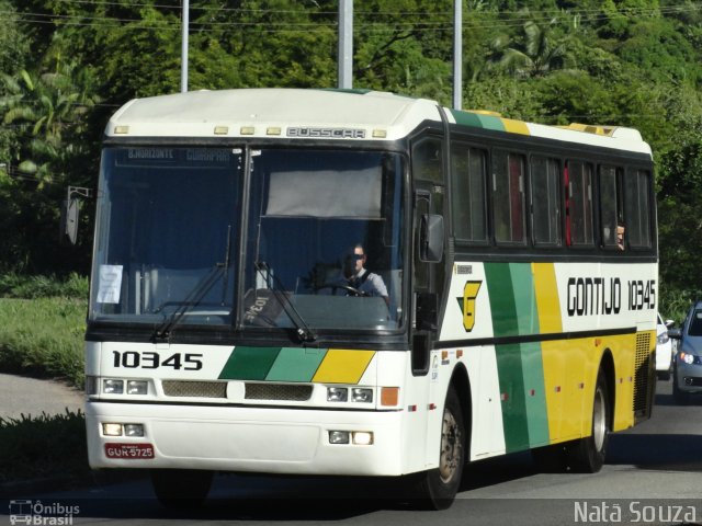 Empresa Gontijo de Transportes 10345 na cidade de Viana, Espírito Santo, Brasil, por Natã  Souza. Número da foto: #3030016.