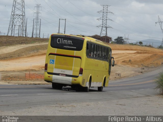 Viação Itapemirim 8543 na cidade de Messias, Alagoas, Brasil, por Felipe Rocha. Número da foto: #3033753.