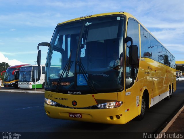Viação Itapemirim 5561 na cidade de Ribeirão Preto, São Paulo, Brasil, por Marcio Freitas. Número da foto: #3032649.