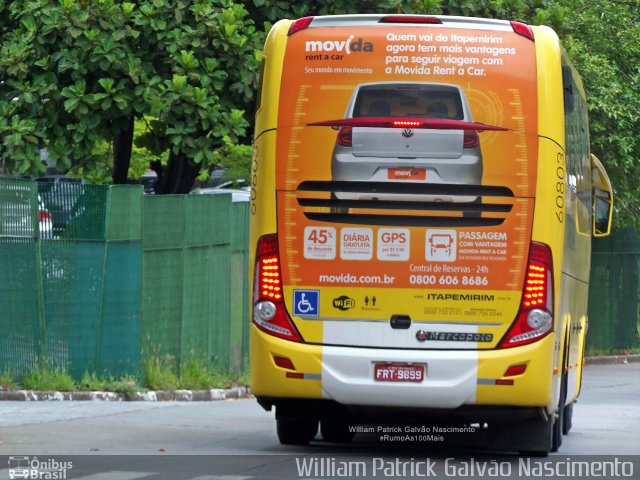 Viação Itapemirim 60803 na cidade de São Paulo, São Paulo, Brasil, por William Patrick Galvão Nascimento. Número da foto: #3032085.